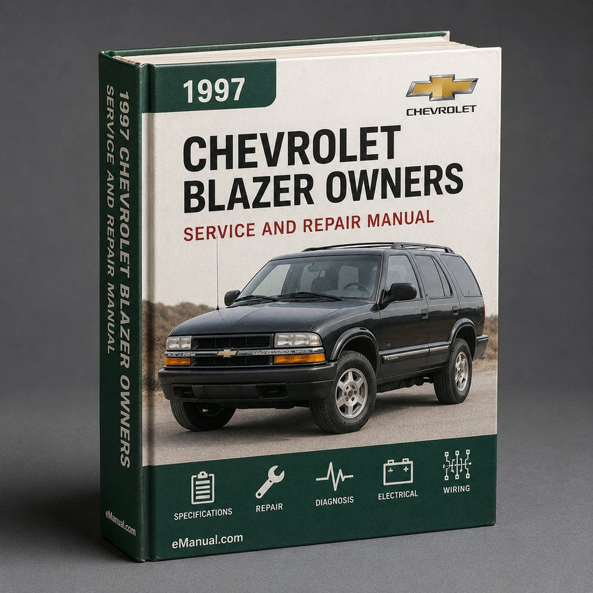 1997 Chevrolet Blazer Owners Manual Download PDF