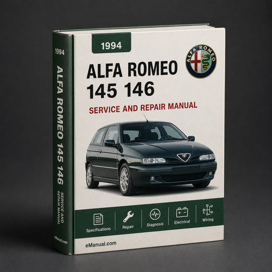 Alfa Romeo 145 & 146 1994-2001 Service Repair Manual