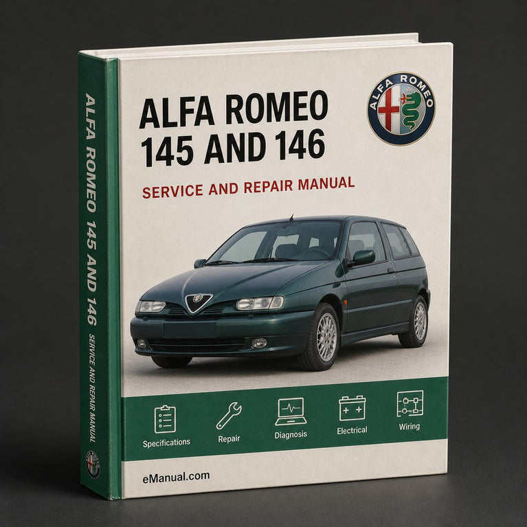 Alfa Romeo145 and Alfa Romeo 146 Workshop Service Repair Manual