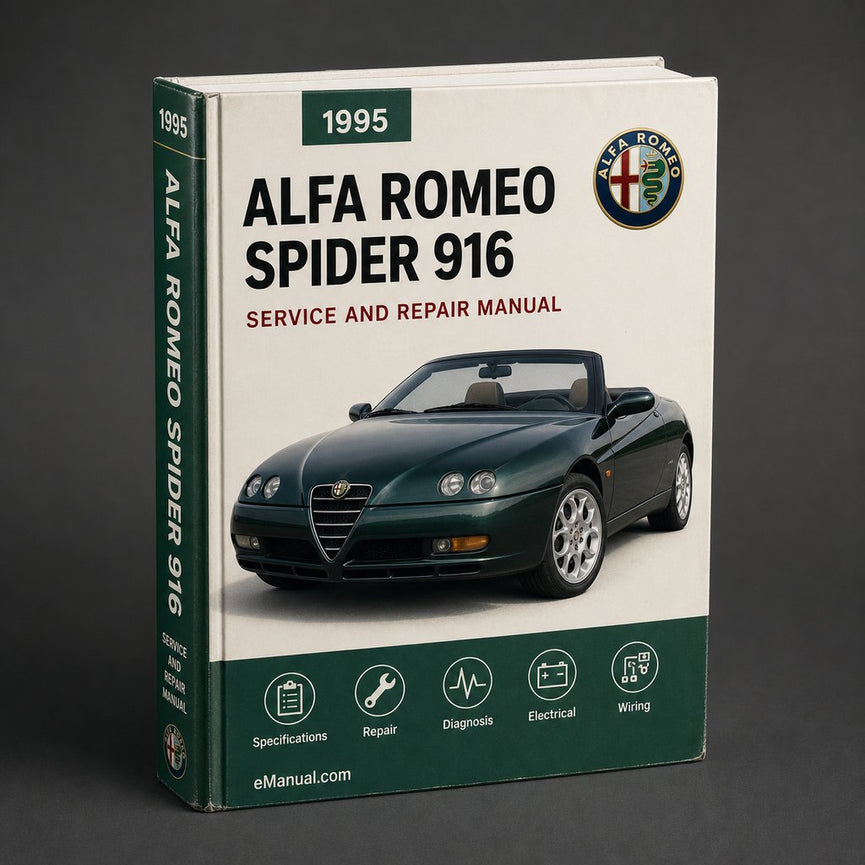 Alfa Romeo SPIDER 916 1995-2006 Service Repair Manual