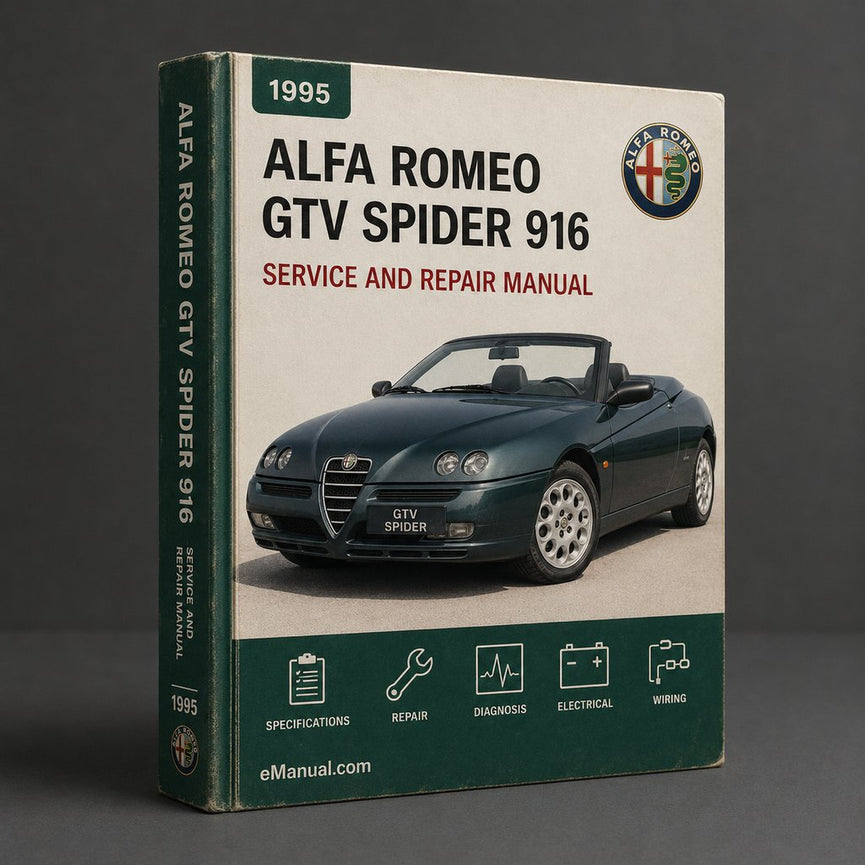 Alfa Romeo GTV & Spider 916 1995-2006 Factory Service Repair Manual