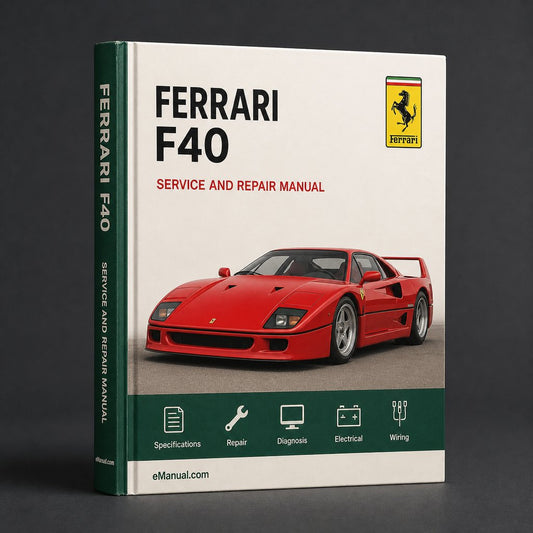 Ferrari F40 Workshop Service Repair Manual