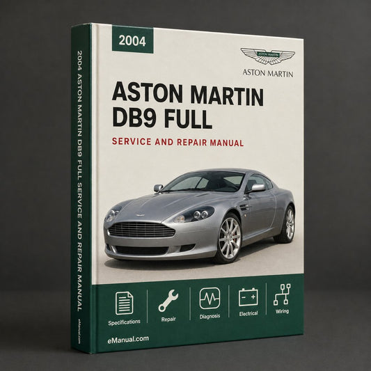 2004-2011 Aston Martin Db9 full Workshop Service Repair Manual