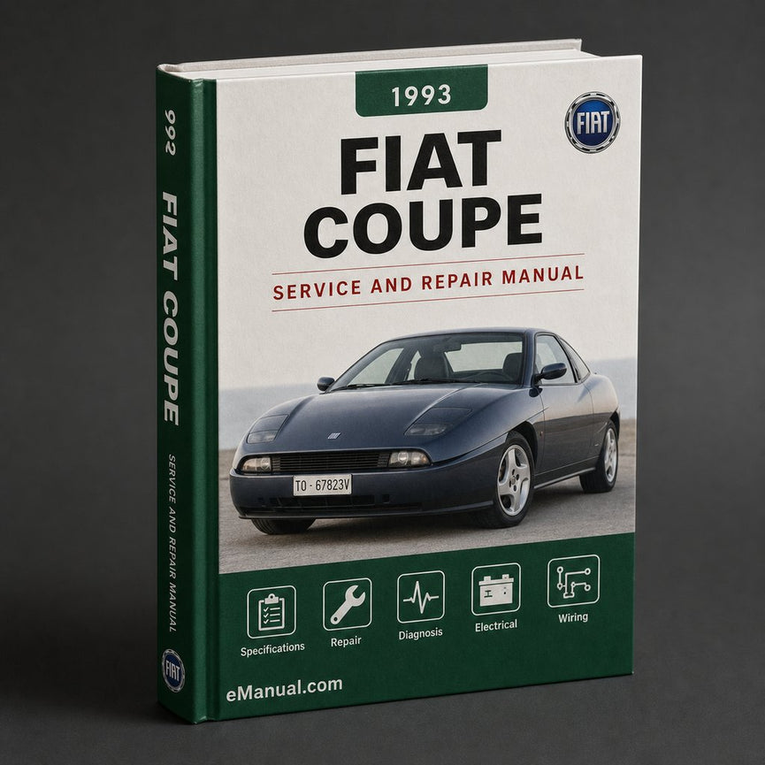 1993-2000 Fiat Coupe Factory Service Repair Manual 1994 1995 1996 1997 1998 1999