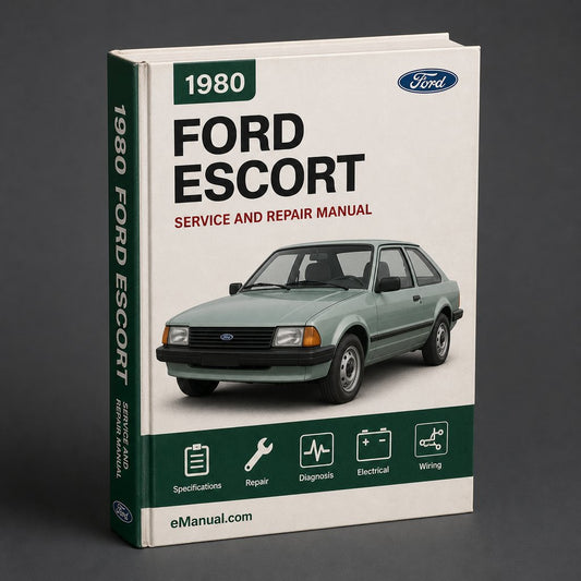 Ford Escort 1980-1990 Workshop Service Repair Manual