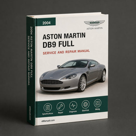 Aston Martin Db9 2004 Full Service Repair Manual