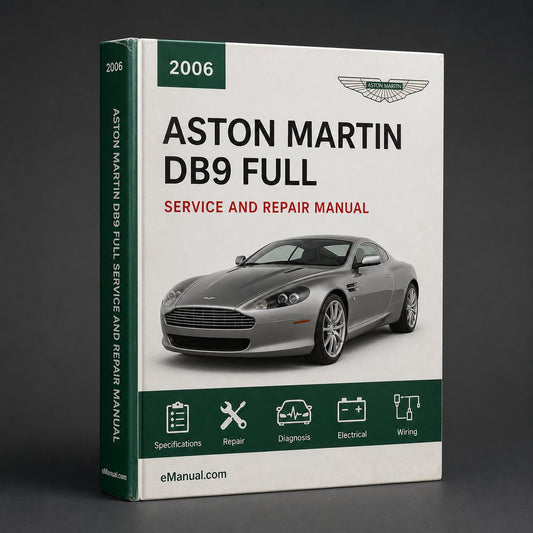 Aston Martin Db9 2006 Full Service Repair Manual