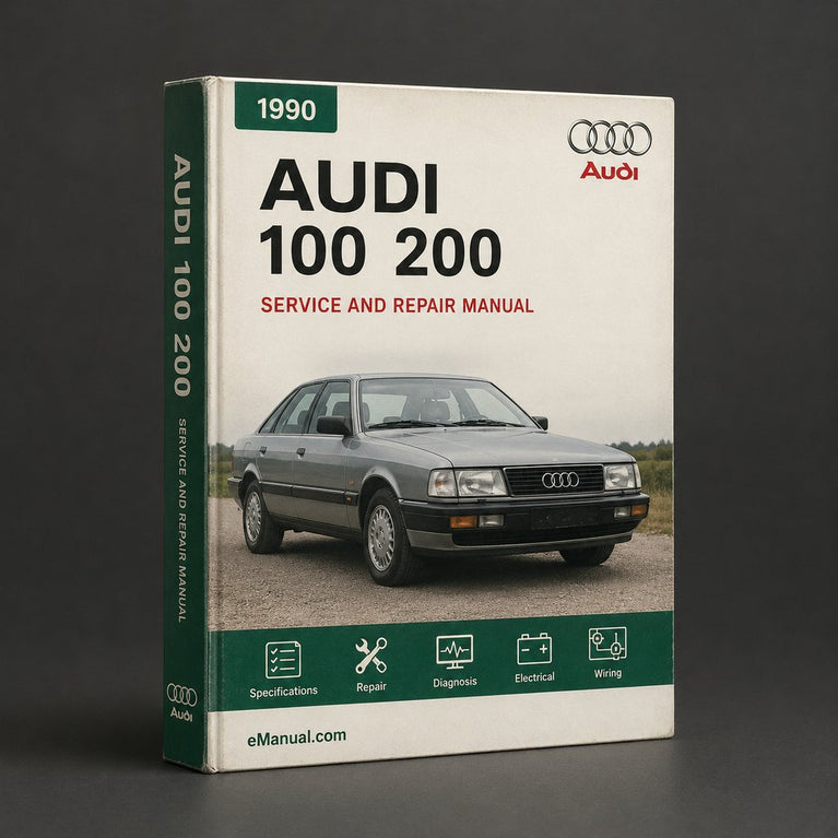 1990 AUDI 100 200 Repair Manual