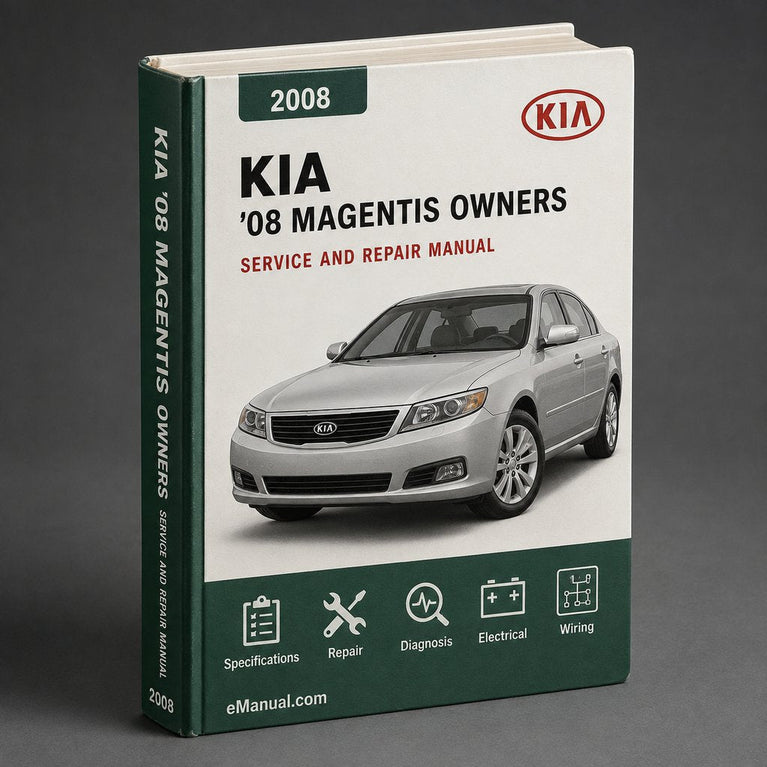 ‘08 Kia Magentis 2008 Owners Manual