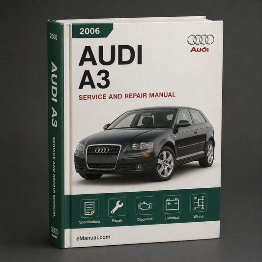 Audi A3 Workshop Service & Repair Manual 2006