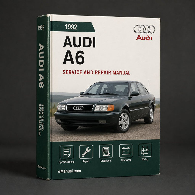 1992-1998 AUDI A6 Parts List Catalog