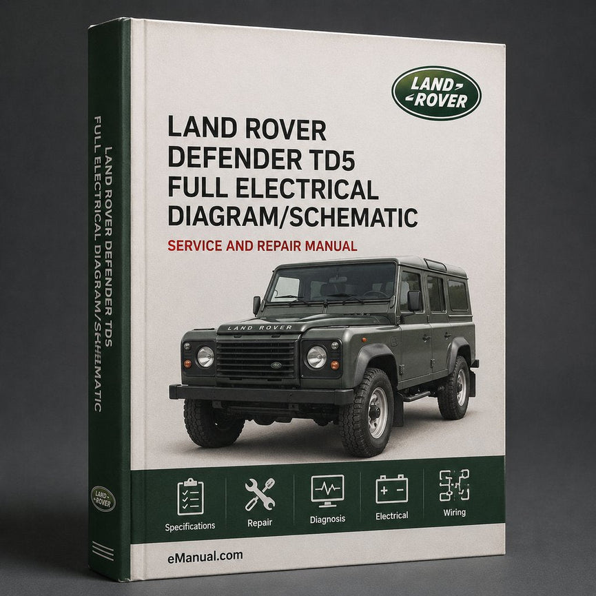 Land Rover Defender TD5 Full Electrical Diagram/Schematic