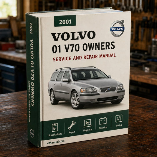 01 Volvo V70 2001 Owners Manual