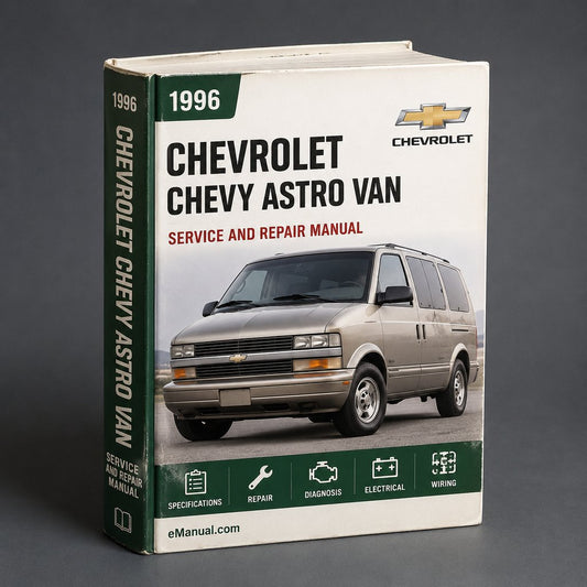 Chevrolet Chevy Astro Van Complete Workshop Service Repair Manual 1996 1997 1998 1999 2000 2001 2002 2003 2004 2005