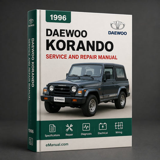 Daewoo Korando 1996-2006 Workshop Service Manual
