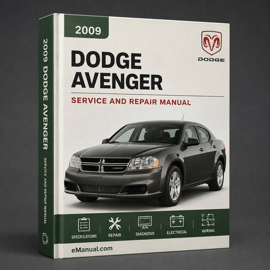 Dodge Avenger 2009 Factory Service Repair Manual