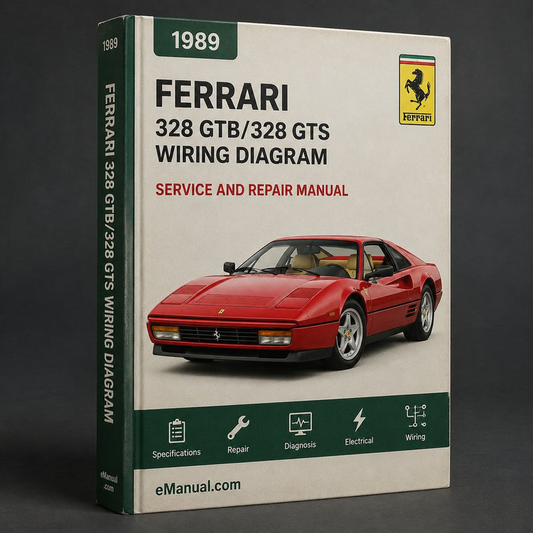 1989 Ferrari 328 GTB/328 GTS Wiring Diagram