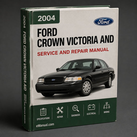 2004 Ford Crown Victoria Service And Repair Manual