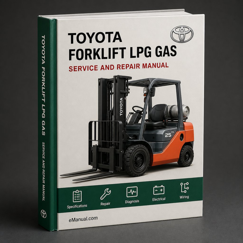 TOYOTA Forklift LPG GAS Workshop Service Repair Manual