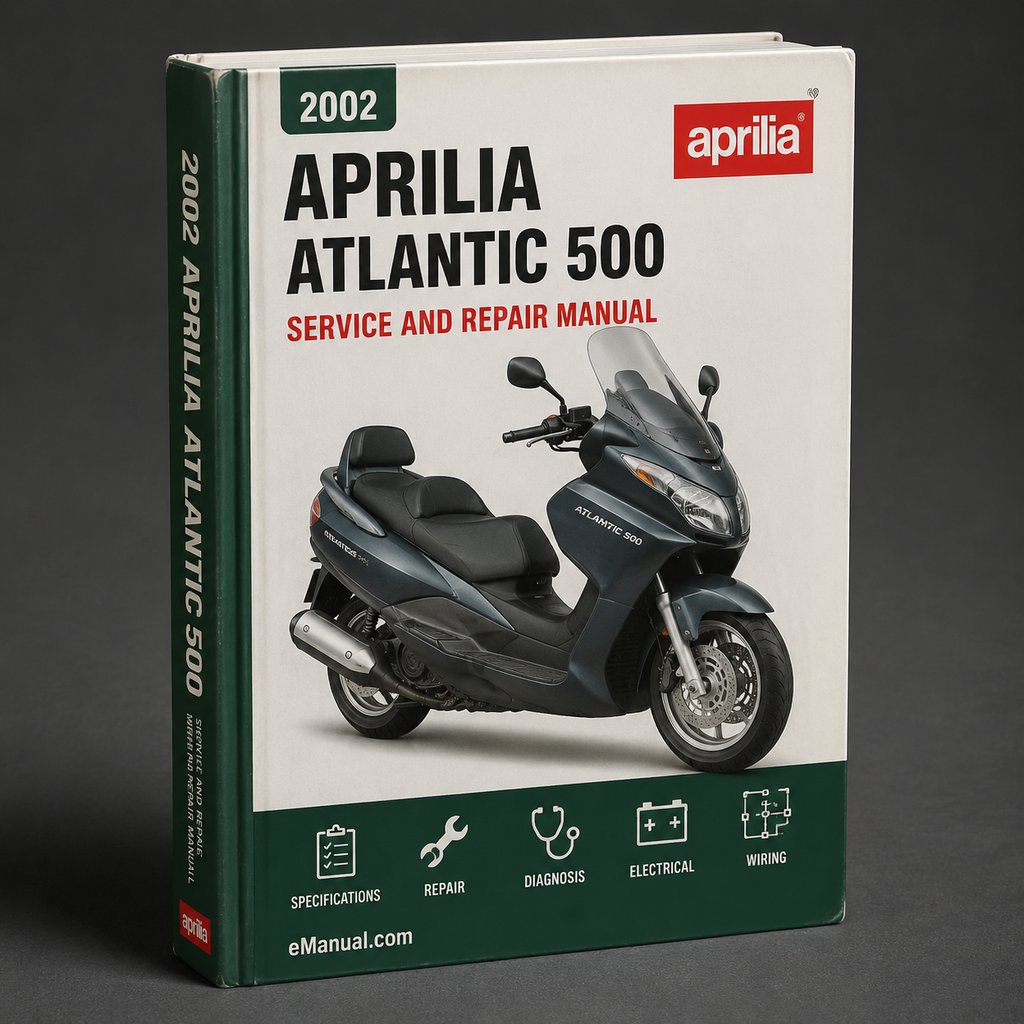 2002-2004 Aprilia Atlantic 500 Workshop Manual