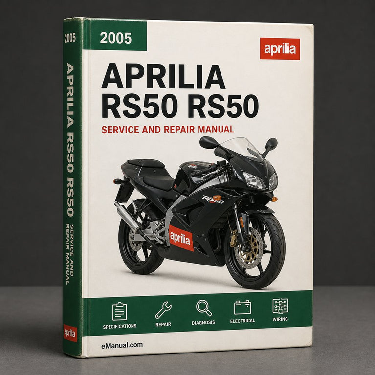 Aprilia RS50 RS50 2005 Service Repair Workshop Manual