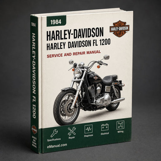 Harley Davidson FL 1200 1984 Factory Service Repair Manual