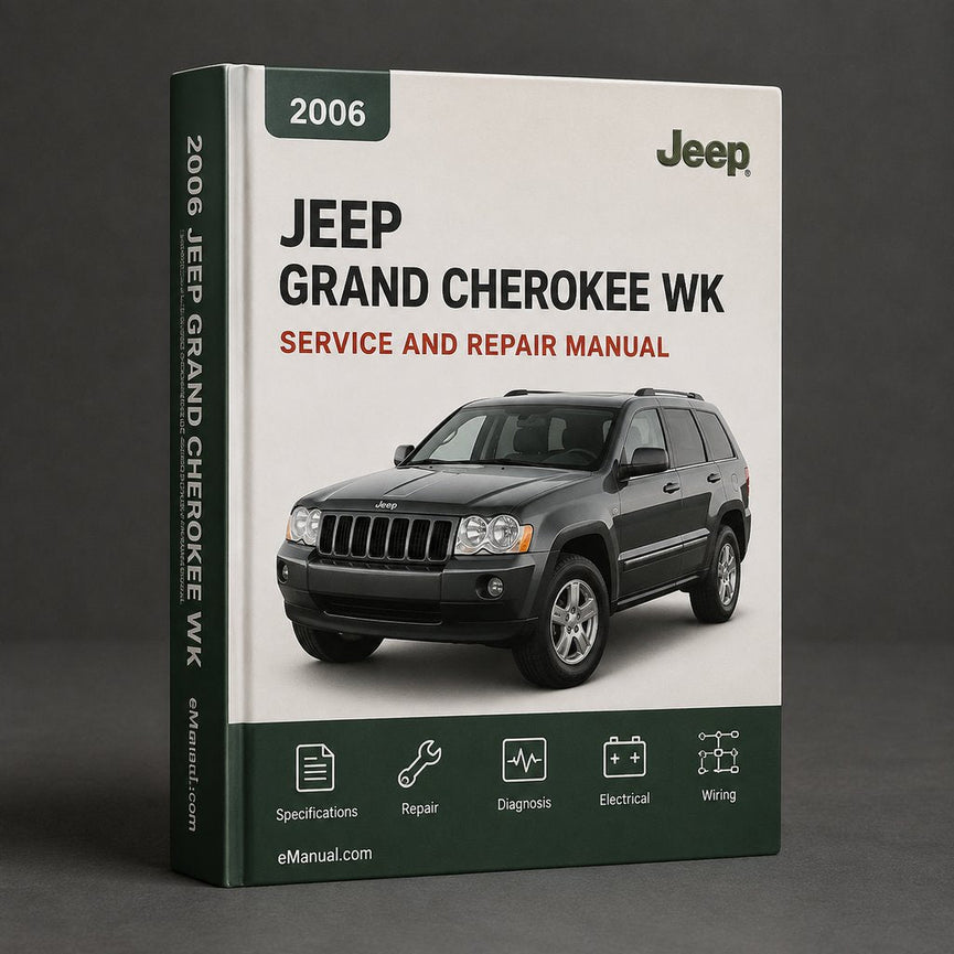 2006 Jeep Grand Cherokee WK Parts Manual