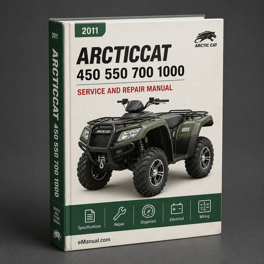 Arcticcat 450 550 700 1000 2011 Service Repair Manual