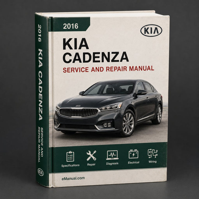 Kia Cadenza 2016 Factory Service Repair Manual