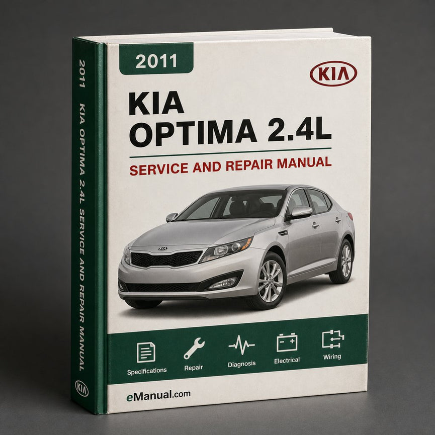 Kia Optima 2.4L 2011 Workshop Service Repair Manual