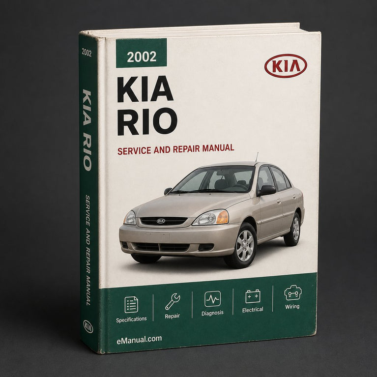Kia Rio 2002 Repair Service Manual