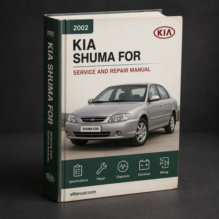 Kia Shuma 2002 Workshop Service Manual for Repair