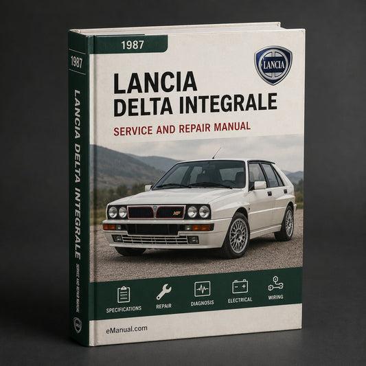 Lancia Delta Integrale 1987 Repair Service Manual