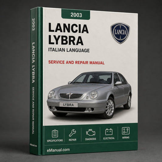 Lancia Lybra Italian Language 2003 Service Repair Workshop Manual