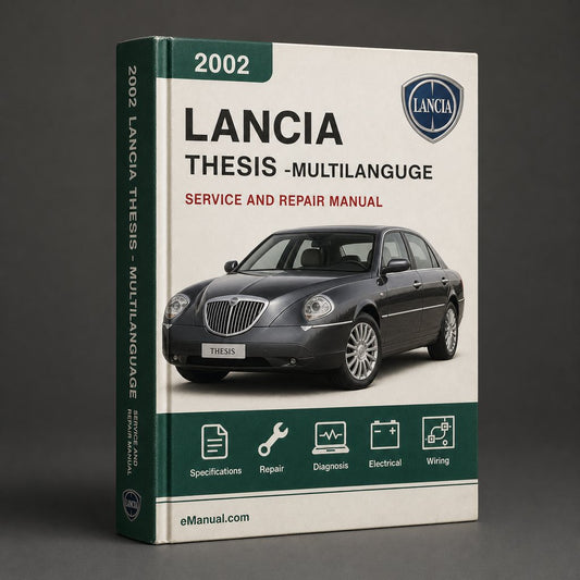Lancia Thesis 2002-2010 Workshop Service Repair Manual-Multilanguge