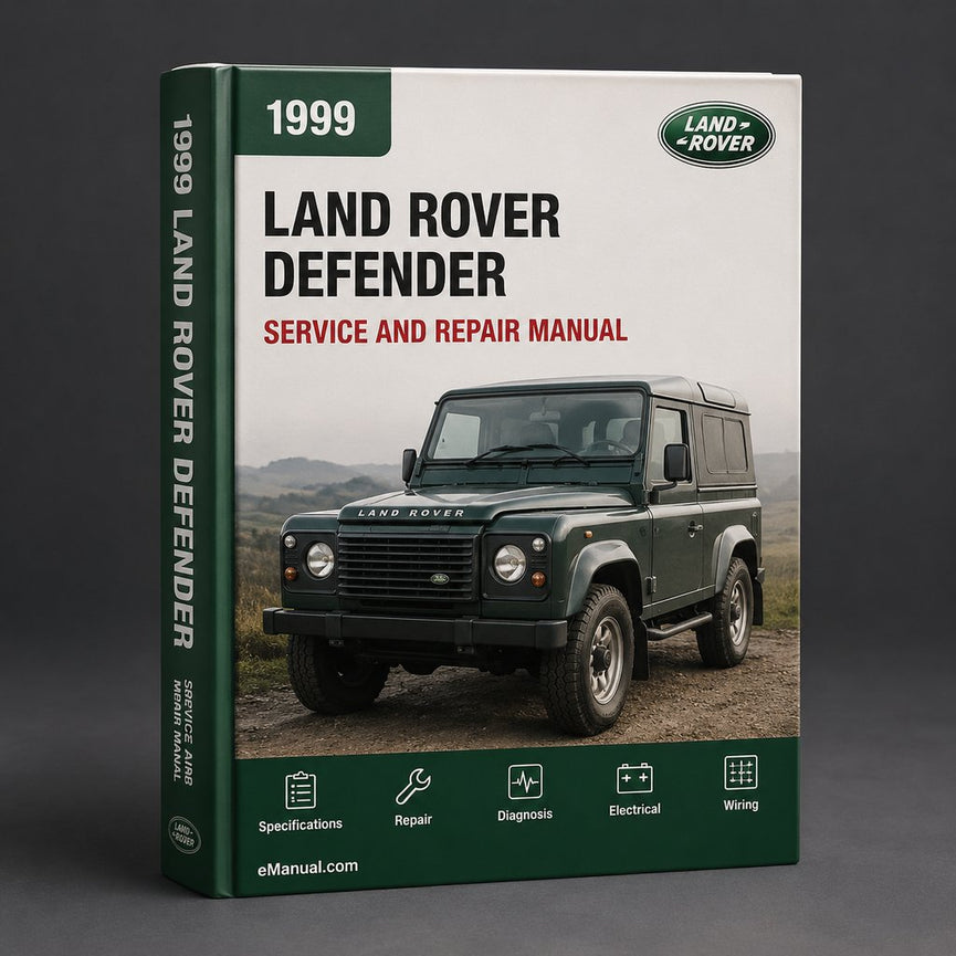 Land Rover Defender 1999 Factory Service Repair Manual