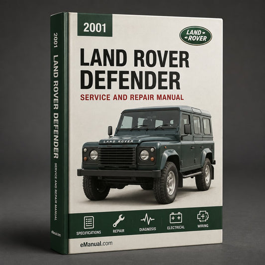 Land Rover Defender 2001 Factory Service Repair Manual