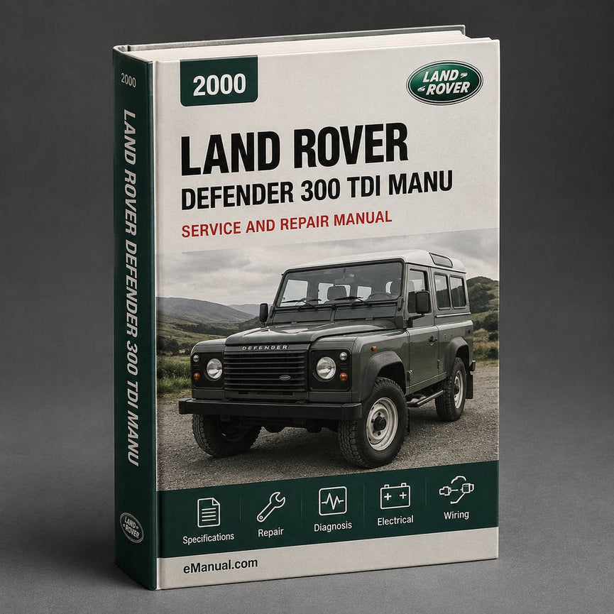 Land Rover Defender 300 Tdi 2000 Factory Service Repair Manu