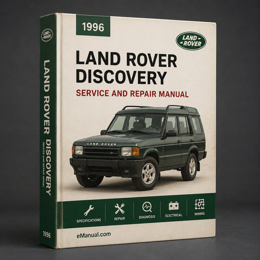 Land Rover Discovery 2 1996 Factory Service Repair Manual