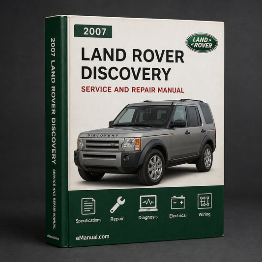 Land Rover Discovery 2 2007 Factory Service Repair Manual