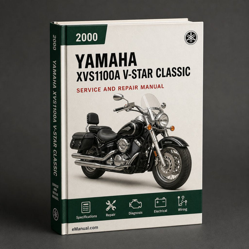 Yamaha XVS1100A V-Star Classic 2000-2003 Service Manual