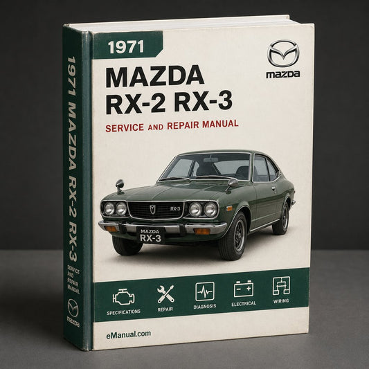 Mazda RX-2 RX-3 Service Repair Manual 1971-1977