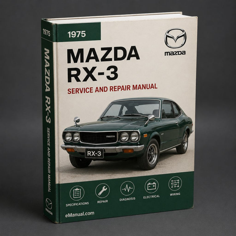 1975 Mazda RX-3 Service & Repair Manual-PDF