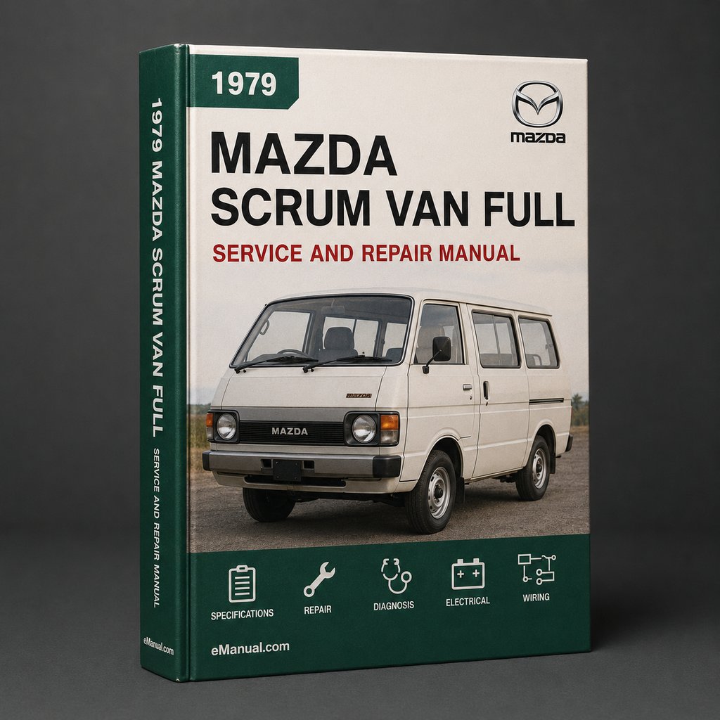 Mazda SCRUM VAN Full Service & Repair Manual 1979-1985