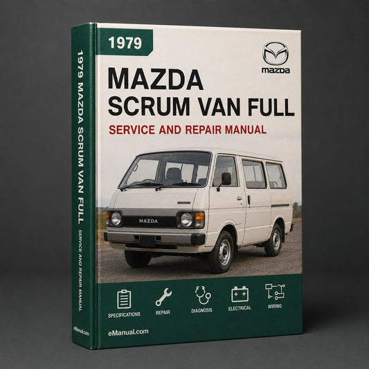 Mazda SCRUM VAN Full Service & Repair Manual 1979-1985
