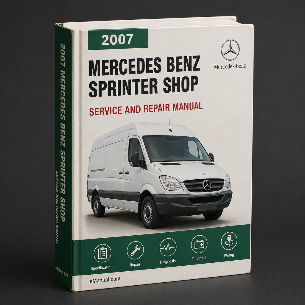 Mercedes Benz Sprinter 2007-2010 Service Repair Shop Manual