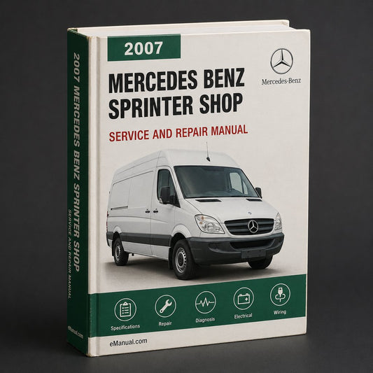 Mercedes Benz Sprinter 2007-2010 Service Repair Shop Manual