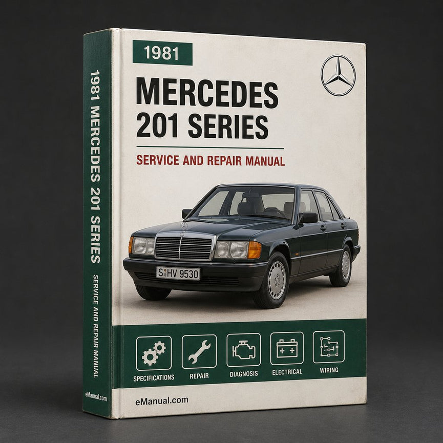 Mercedes 201 Series 1981-1993 Workshop Repair Service Manual