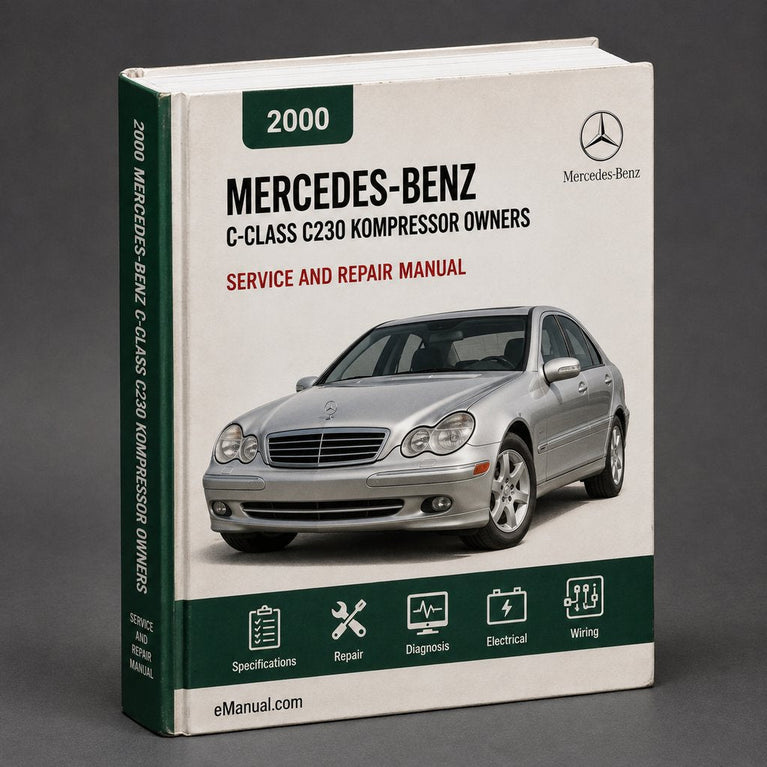 2000 Mercedes-Benz C-Class C230 Kompressor Owners Manual