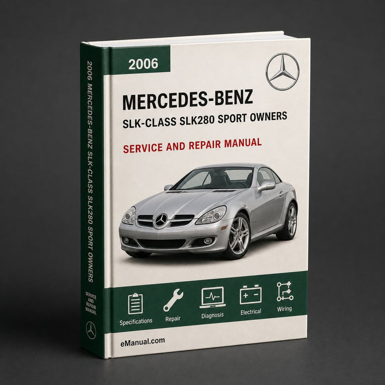 2006 Mercedes-Benz SLK-Class SLK280 Sport Owners Manual